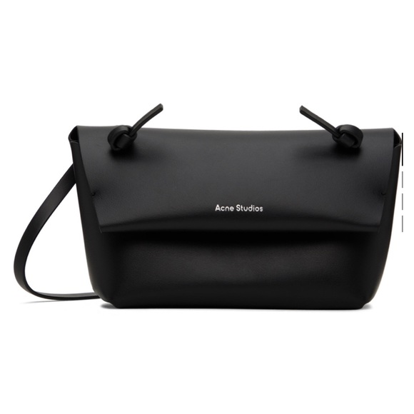 Acne Studios Black Mini Knotted Bag - Picture 7 of 7